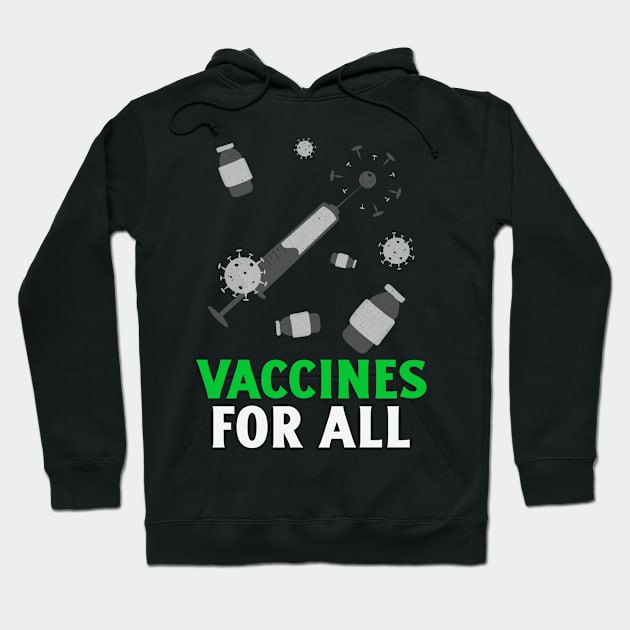 Vaccines for all Hoodie by Istanbul